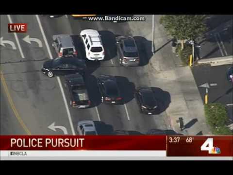 10/31/2016 Van Nuys CA Police Chase LAPD 2016 - High Speed Reckless Driver