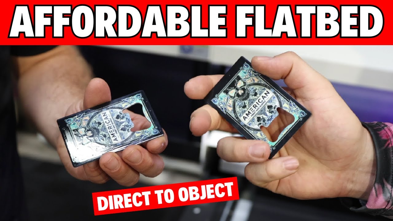 Take on More Jobs with this 2x3 Flatbed UV Flatbed Printer!