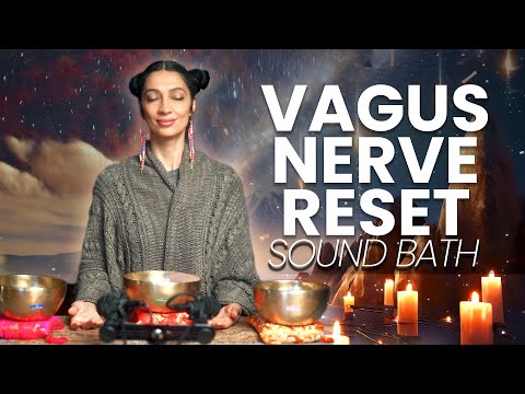 Vagus Nerve Reset to Sleep - Sound Bath Healing Meditation (10 Hours)