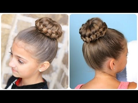 Lace Braided {Sophia Lucia} Bun | Updo Hairstyles