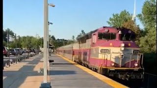 MBTA commuter rail @ Kingston Ma 6/28/19