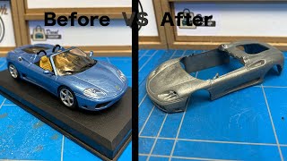 How To: Strip Paint on a Die-Cast Model