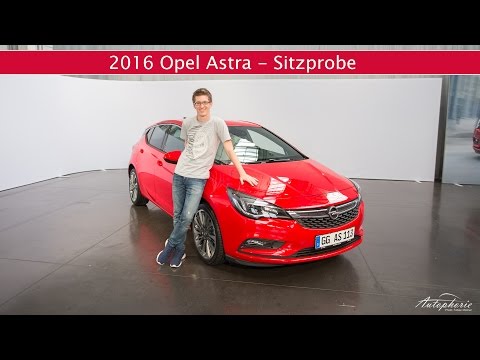 2015 Opel Astra K: Erster Eindruck und Sitzprobe