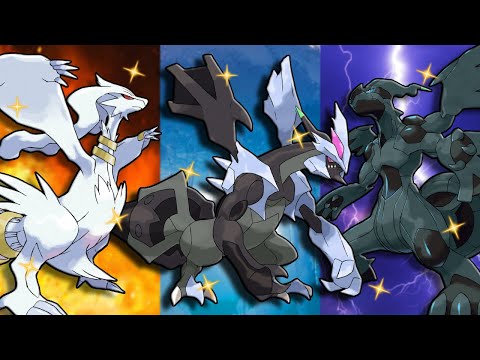 Catching Shiny Reshiram, Zekrom, AND Kyurem