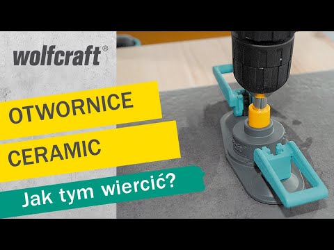 Jak prawidłowo wiecić wiertłami do glazury "Ceramic"