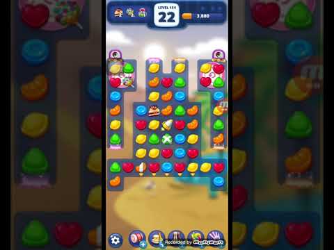 Lollipop Sweet Taste Match 3 Level 154-155 (Incomplete)