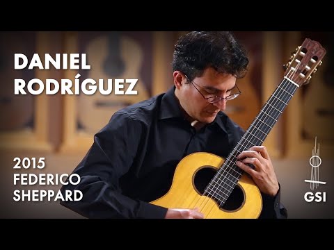 Ernesto Nazareth's "Odeon" by Daniel Rodríguez on a 2015 Federico Sheppard “Camino Dos Bocas”