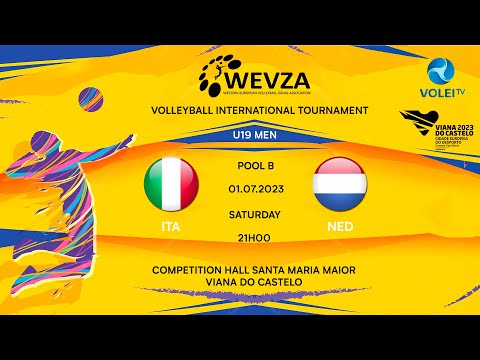 ITALY x THE NETHERLANDS - TORNEIO WEVZA SUB-19