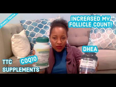 DHEA & CoQ10 Increased My Follicle Count (ubiquinol coq1) Video