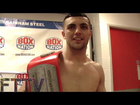 Jack Catterall defeats Nathan Brough post fight interview