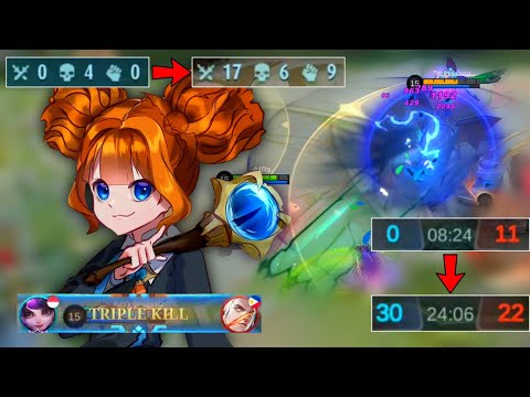 SUPER EPIC COMEBACK EVER!! | BEST BUILD LYLIA SEASON 27 - TOP GLOBAL LYLIA GAMEPLAY