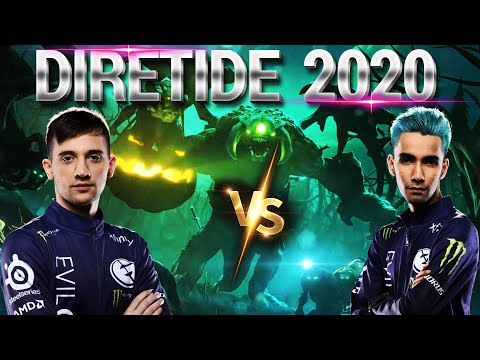 FIRST TIME !! When Pro Players Meet in DIRETIDE – Arteezy vs SumaiL – EPIC DIRETIDE BATTLE – Dota 2