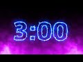 Electric 3 Minute Countdown