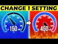 How To Get Faster Internet Speed When You Change A Simple Setting