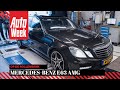 Mercedes-Benz E63 AMG - 2010 - Op de rollenbank