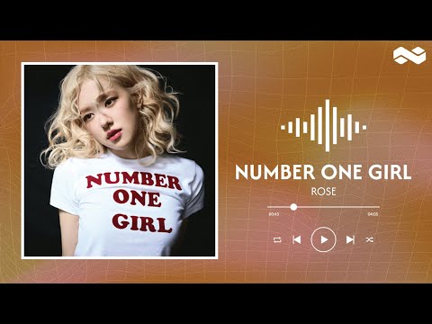 ROS&Eacute; // Number One Girl (lyrics)