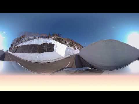 4K/360゜八幡平雪の回廊2020