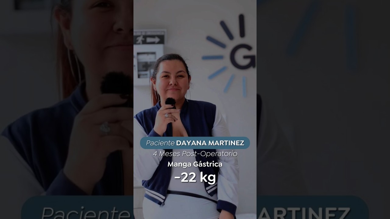 "He perdido 22 kilos en 4 meses": Testimonio de manga gástrica de Dayana Martínez