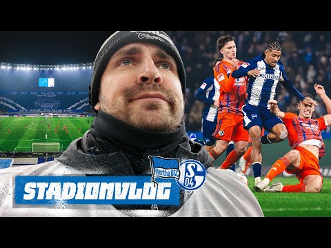 HERTHA BSC vs. SCHALKE 04 - Stadionvlog | Nicht belohnt...