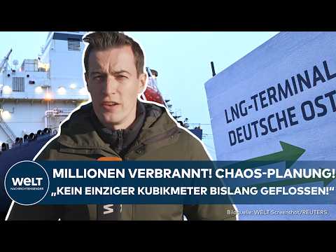 LNG-TERMINALS: Flüssiggas in Stade nicht in Benutzung! Jeder Tag kostet 200.000 Euro Steuergeld