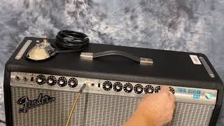 Video thumbnail for Fender ‘68 Custom Twin Reverb by Ryan's Custom Shop and Gear Outlet