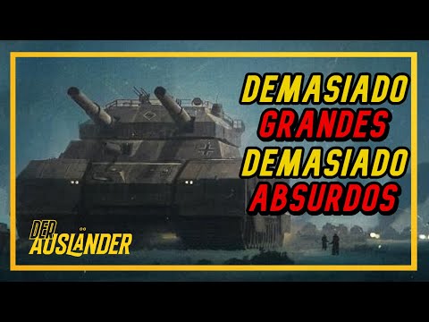 P 1000 Ratte, P 1500 Monster. Los COLOSOS de papel