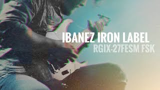 Video thumbnail for Ibanez RGIX27FESM Iron Label || Demo song | Detailed tone test by András Szvirida