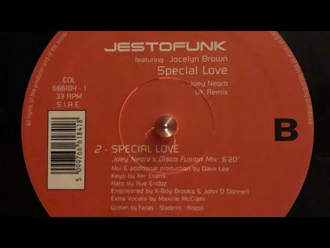 Jestofunk  feat. Jocelyn Brown - Special Love