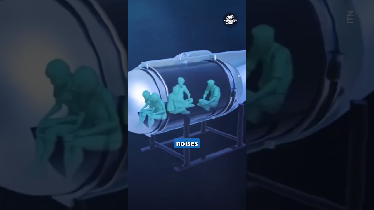 Sale a la luz audio previo a la implosión del submarino Titán de OceanGate  #Shorts