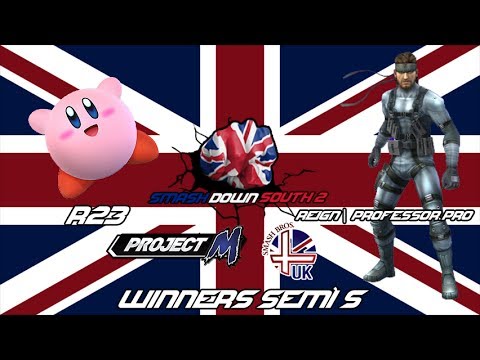 SDS2 - Project M Singles - R23 (Kirby) vs Reign|Professor.Pro (Snake) Winners Semi's