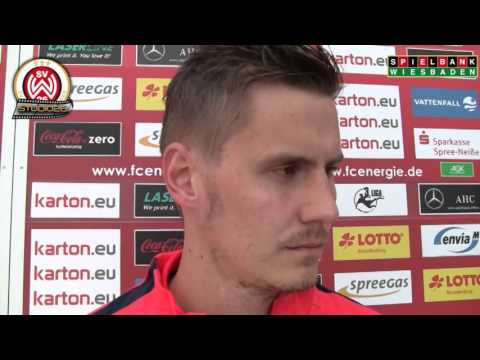 Torsten Oehrl nach dem Spiel FC Energie Cottbus vs. SVWW
