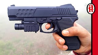 Pistol Toy Gun with  Laser Light Unboxing