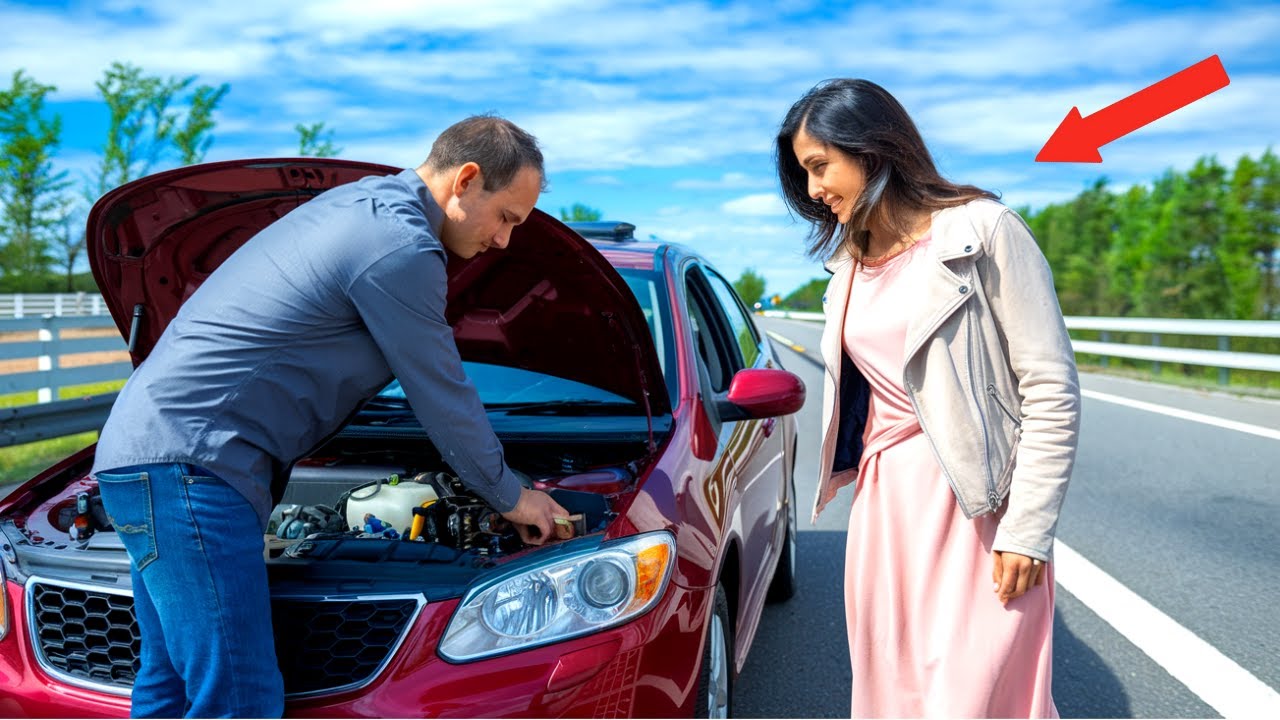 Struggling Single Dad Fixes Stranger’s Car On The Highway—Unaware She's The Judge In His Upcoming...