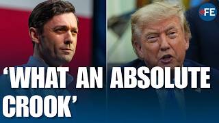 ‘What An Absolute Crook’: Ossoff Unloads On Trump In Fiery Senate Speech | US NEWS | WORLD NEWS