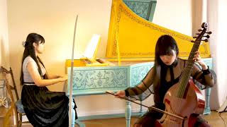 J.S.Bach Sonata für Viola da gamba und cembalo BWV1027 2nd movement