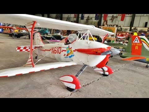 MEYER "LITTLE TOOT" RC BIPLANE - LMA AT RAF EAST KIRKBY - 2017