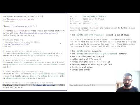 Emacs: new Denote developments (version 2.1.0-dev)