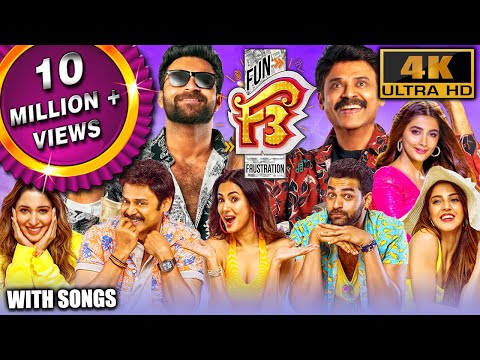 F3 (2025) - New Released Hindi Dubbed Movie With Songs | Venkatesh, Varun Tej, Tamannah, Mehreen