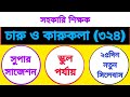 charu o karukola চারু ও কারুকলা written syllabus for school ntrca ১৮তম শিক্ষক নিবন্ধন 2024