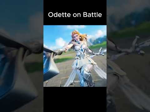 Odette on battle🔥 #odette #animation #cinematic #battle #mlbb #mobilelegends