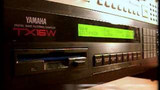 Video thumbnail for Yamaha TX16W (Microesfera Demo Play) Short demo using Typhoon 2000 OS by Microesfera