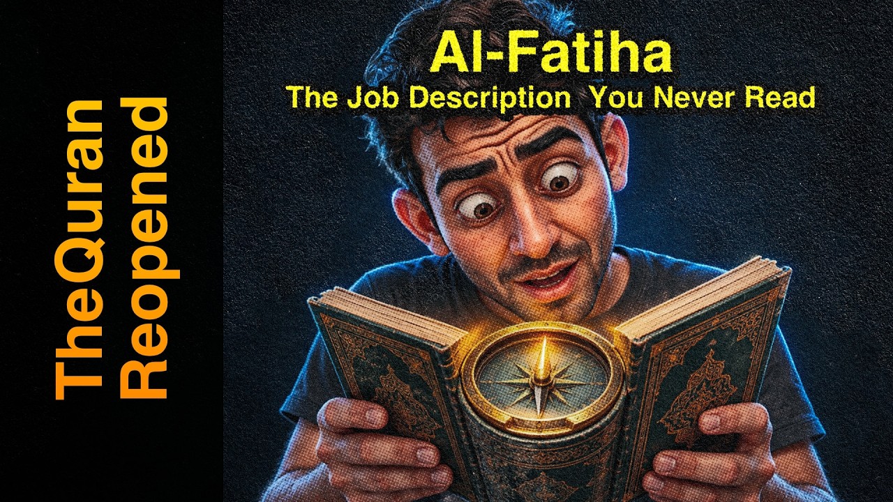{The Quran Reopened}(01) Al-Fatiha: The Job Description You Never Read