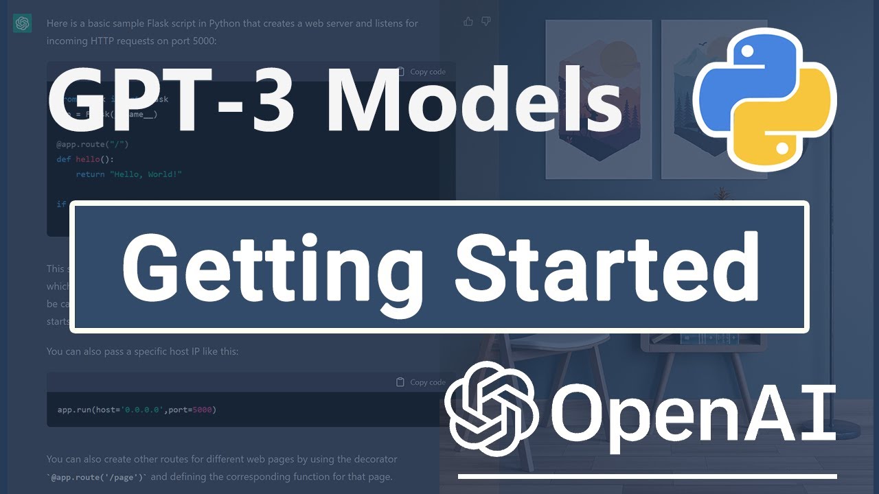 Getting Started With OpenAI GPT (GPT 3 Model) API In Python | Tutorial For Beginners