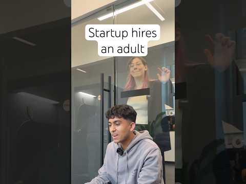 Video Thumbnail: Startup hires an adult