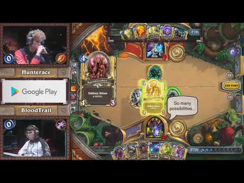 Hearthstone All-Star Invitational Ro16: Hunterace vs BloodTrail | Day 1 Playoffs
