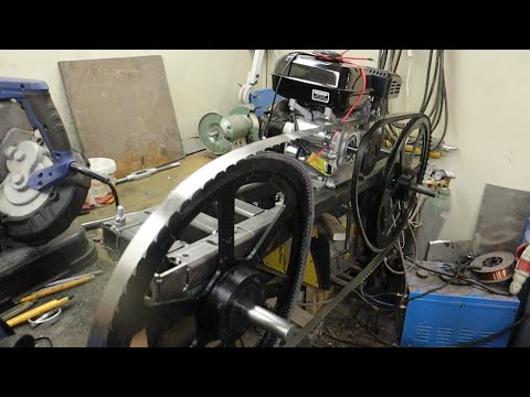 Sawmill build - 4. It costed two end mills and a paint brush