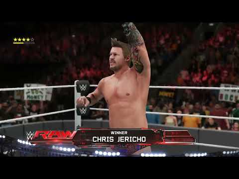 WWE 2K18: CHRIS JERICHO VS GOLDUST #WWERAW #WWE #GAMEPLAY #PLAYSTATION4