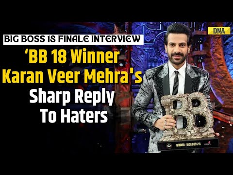 Bigg Boss 18 winner | Karan Veer Mehra EXPLOSIVE reply to haters: 'Mujhe bolna nahi kuch nahi bas..'