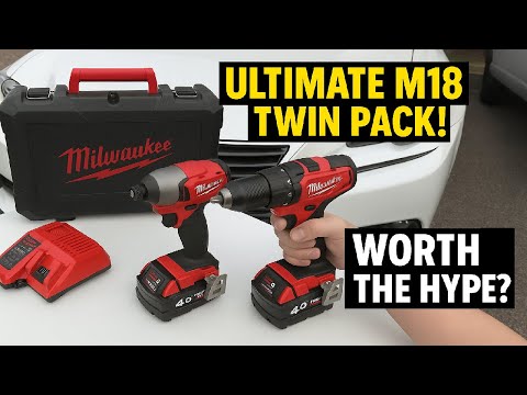 My first impressions Unboxing the Ultimate Milwaukee M18 BPP2Q Twin Pack! Is It Worth the Hype?