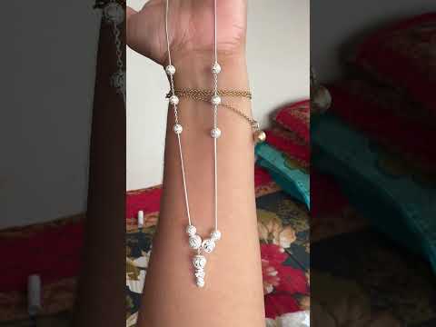 22 k silver long chain 01954555530